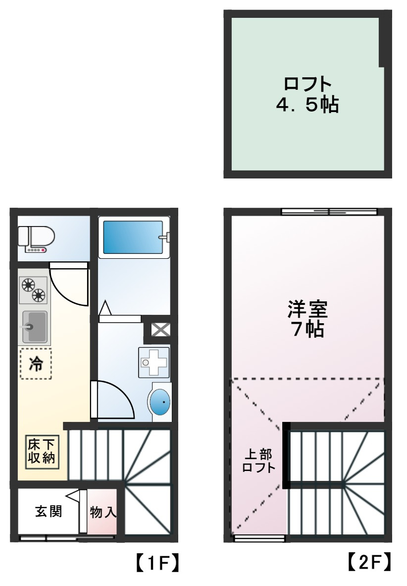 グレースシティ南柏の間取り