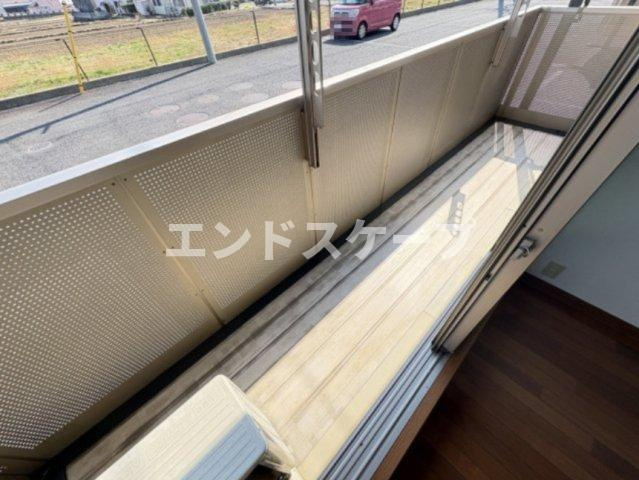 コスモハイムII Bのバルコニー|高崎、前橋のお部屋探しはエンドスケープまで！お客様の理想お聞かせ下さい♪