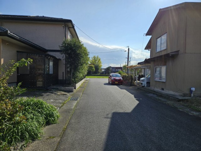 【前面道路含む現地写真】 | 倉吉市清谷土地