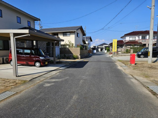【前面道路含む現地写真】 | 倉吉市清谷土地