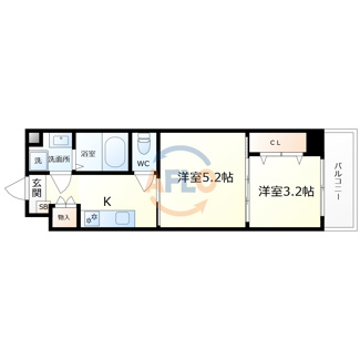 【間取り】 | Nu武庫川駅前 | Nu武庫川駅前　間取り