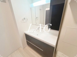 【洗面所】 | ベル　アンジュ | 洗面台です。