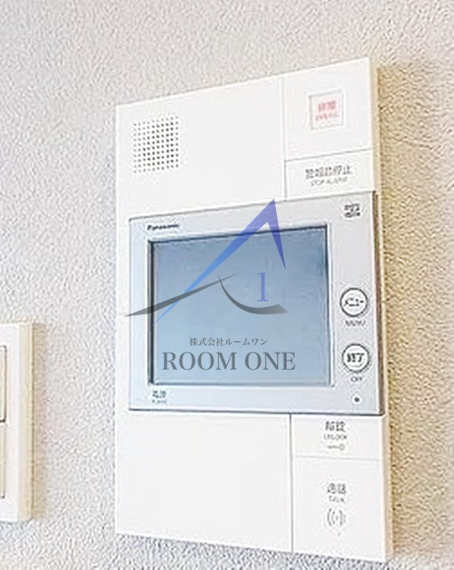 ベルジェンド西日暮里グランセルサスのセキュリティ|モニター付きインターホンです。