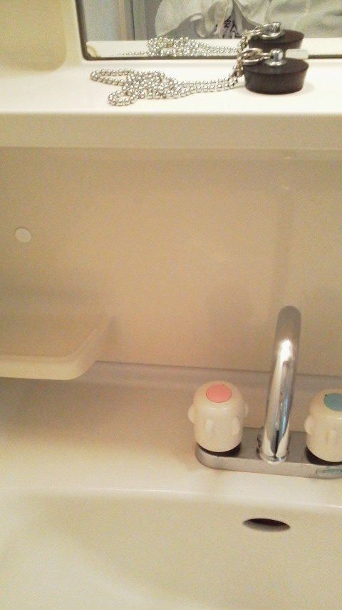 シプレスブレインの洗面所|現状有姿となります。