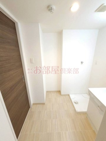 ベルオロール大善寺の洗面所|脱衣スペースもあります