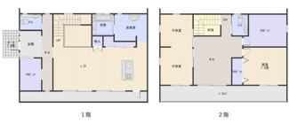 【間取り】 | 【北杜市須玉町藤田】主要施設などが近くにある築浅の物件