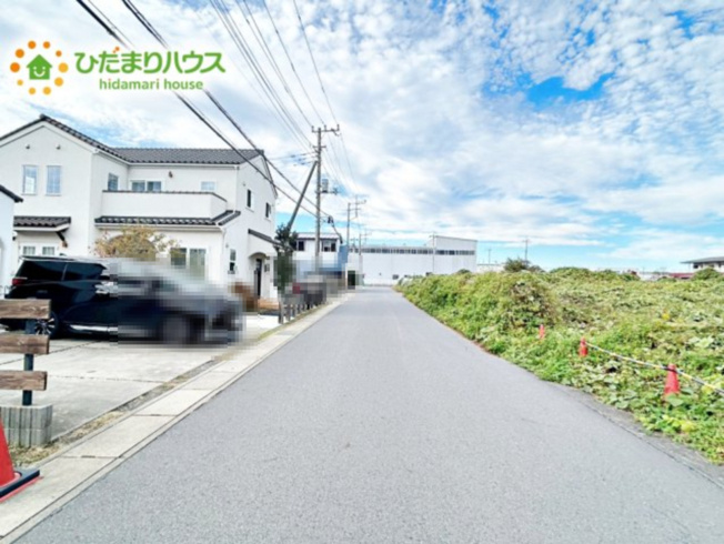 【前面道路含む現地写真】 | 水戸市酒門町　売地 | 周辺環境が充実した立地です！