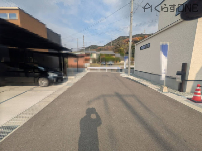 【前面道路含む現地写真】 | 姫路市北原／新築戸建
