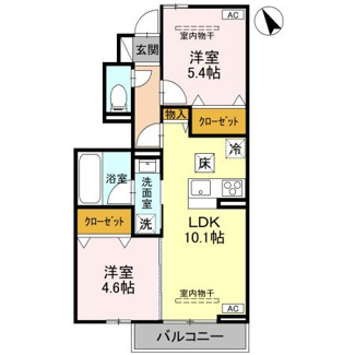 【間取り】 | （仮）平松3丁目PJ　B