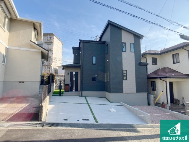 神戸市垂水区桃山台　新築一戸建ての外観|お客様に長く安心して住んでいだだける事にこだわった家づくり！住んでからのアフターサービスにもしっかりと取り組んでいます！