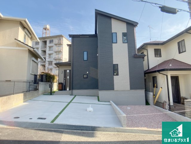 神戸市垂水区桃山台　新築一戸建ての外観|お客様に長く安心して住んでいだだける事にこだわった家づくり！住んでからのアフターサービスにもしっかりと取り組んでいます！