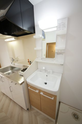 アネモス新舞子の独立洗面台