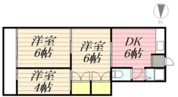 シティコーポ堤【キャッシュバック対象】の間取り