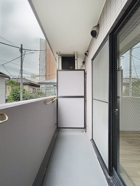 サンテミリオン世田谷上野毛のバルコニー