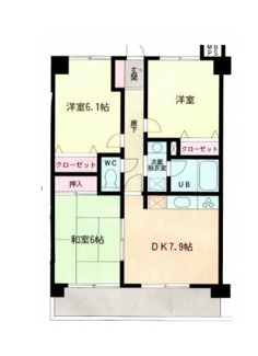 【間取り】 | ソレアードハサマ | 間取りです。