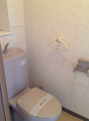 【トイレ】 | ソレアードハサマ | トイレです。