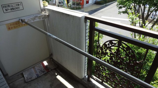 東松山市元宿１丁目の賃貸マンションのバルコニー