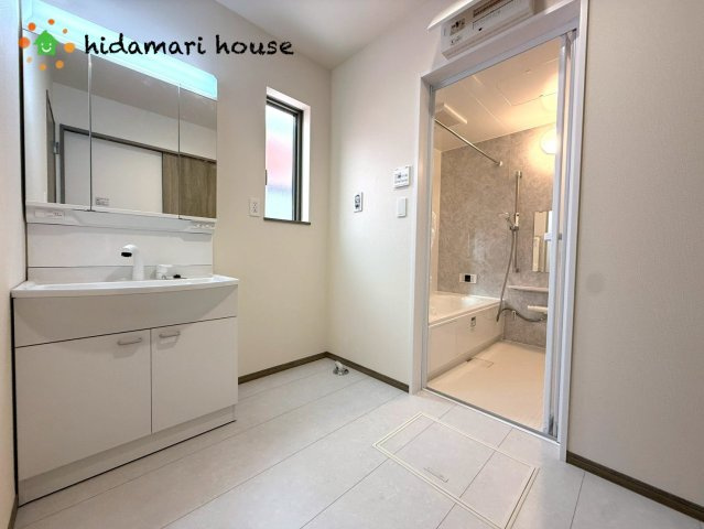 上尾市上尾下4期　新築戸建　ハートフルタウンBの脱衣所