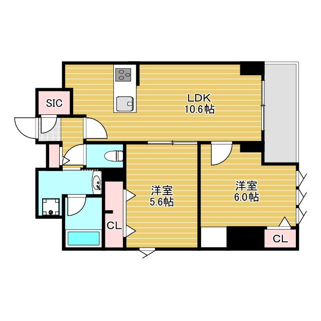 Parc de Vert Esakaの間取り