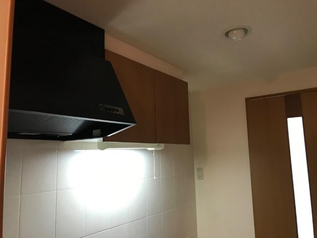 サンハイツ城山　　 刈谷市近郊の賃貸はクラスホームのキッチン|レンジフード