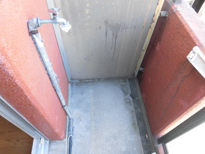 【設備】 | グローバル相川 | 室外洗濯機置き場です。