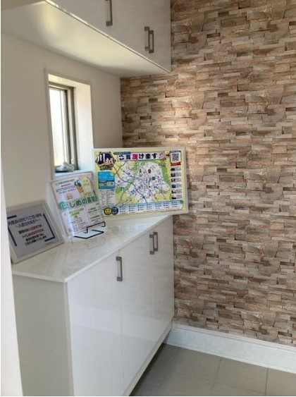 ３路線利用可能の玄関|シンプルで使いやすい玄関です