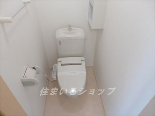 広島市安佐北区亀山４丁目のアパートのトイレ