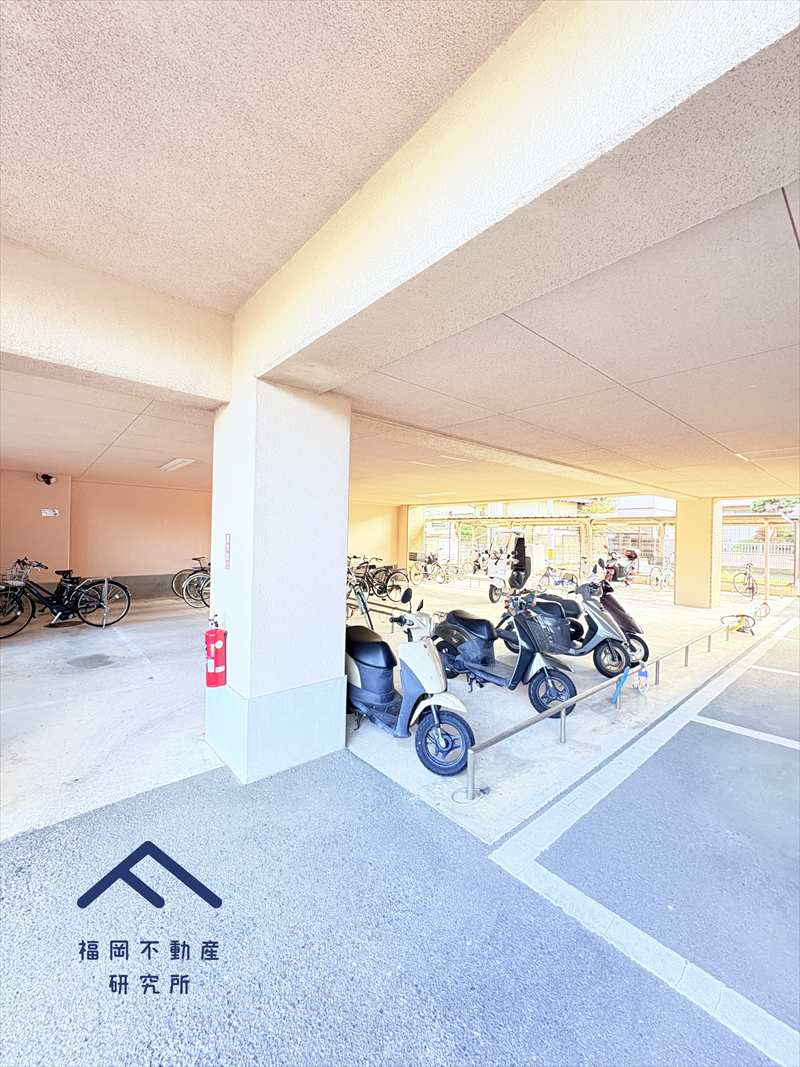 ホルトハイム花畑2の駐輪場