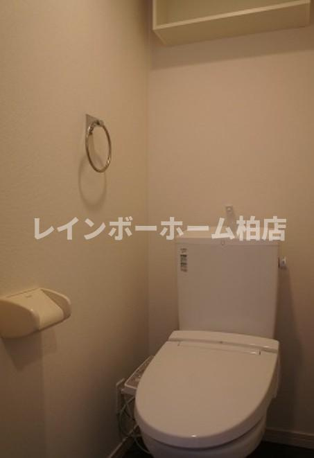 仲介手数料（賃料の1.10ヵ月）の50％OFF対象物件！のトイレ|落ち着いたトイレです