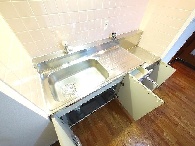 グランシャリオ桜井のキッチン|使いやすいキッチンです