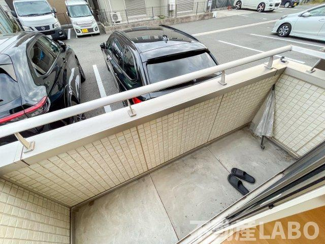 D's フォレストⅡのバルコニー