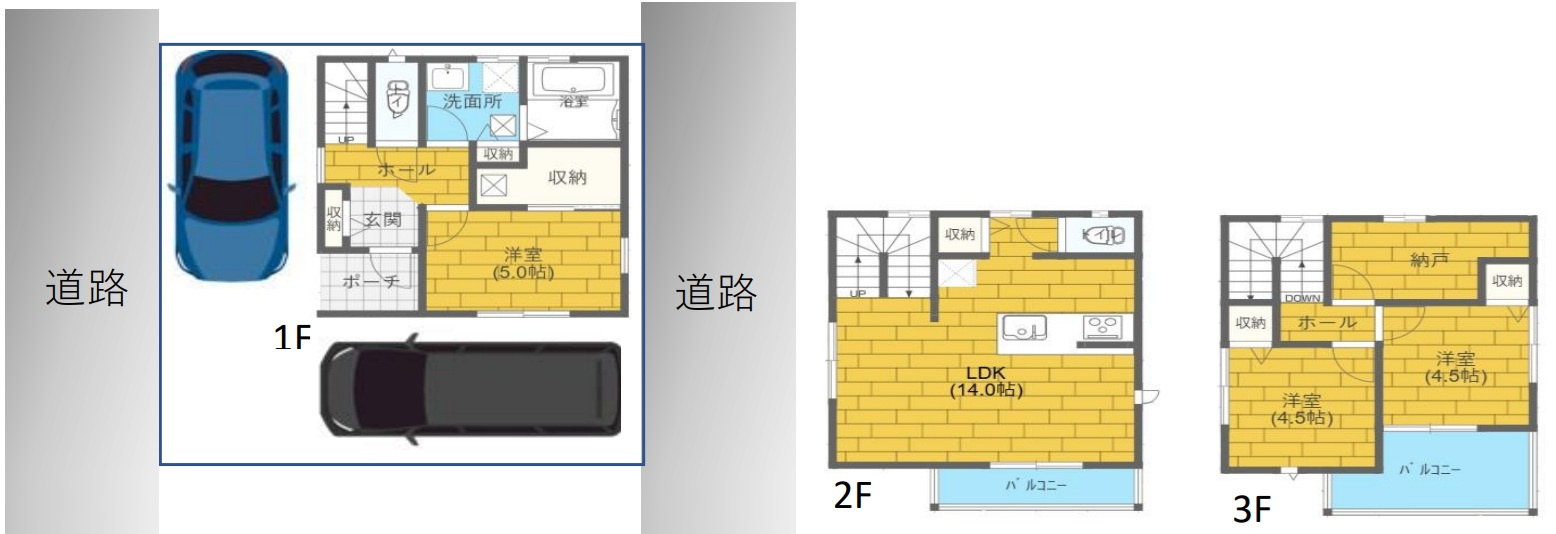 神戸市西区枝吉1丁目の間取り