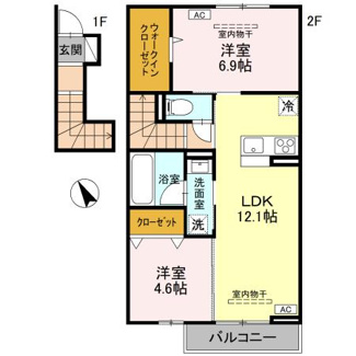 【間取り】 | （仮）平松3丁目PJ　B