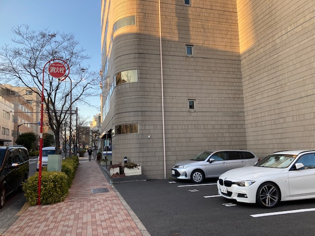 ＹＴタナカビルの駐車場