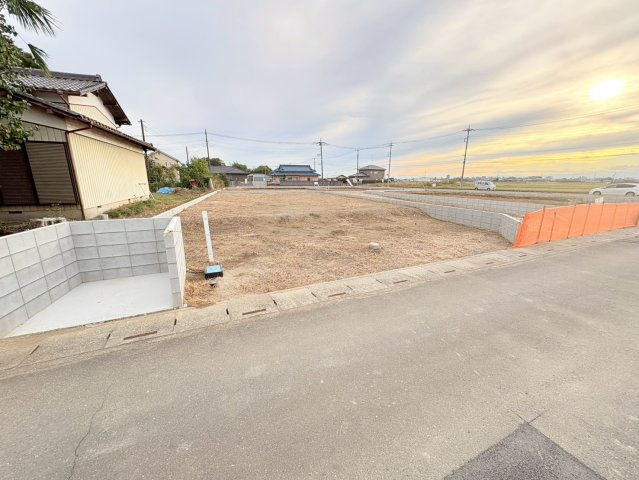 川越市鴨田　建築条件なし売地　東武東上線『川越駅』バス26分　【芳野小学区】の外観