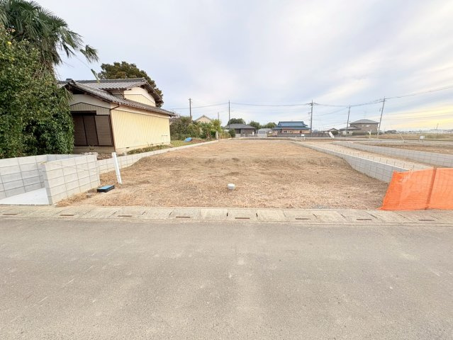 川越市鴨田　建築条件なし売地　東武東上線『川越駅』バス26分　【芳野小学区】の外観
