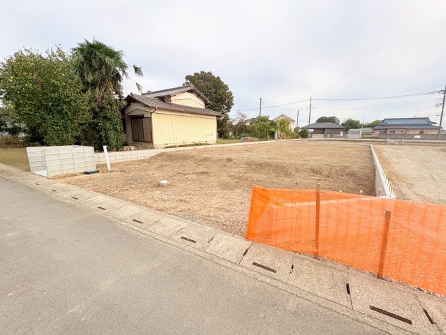 川越市鴨田　建築条件なし売地　東武東上線『川越駅』バス26分　【芳野小学区】の外観