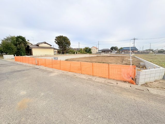川越市鴨田　建築条件なし売地　東武東上線『川越駅』バス26分　【芳野小学区】の外観