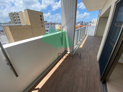 【バルコニー】 | BPRレジデンス高宮 | 日当たりの良いバルコニーです！