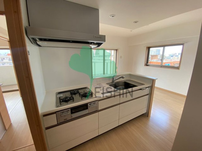 【キッチン】 | BPRレジデンス高宮 | シンプルな清潔感のあるキッチンです！