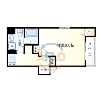 【間取り】 | アムズコート勝山 | アムズコート勝山　間取り図