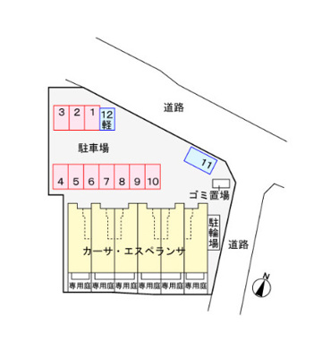 【区画図】 | カーサ・エスペランサ