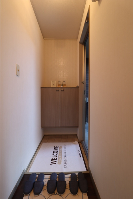 ヴィラアフェクション　B棟の玄関