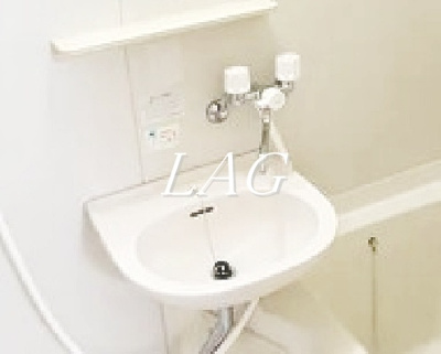 【洗面所】 | プチファミールⅡ | 洗面台です。