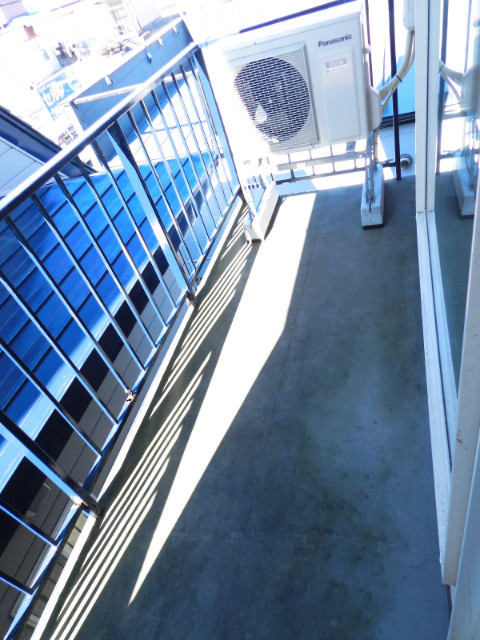 マンションプレビアのバルコニー