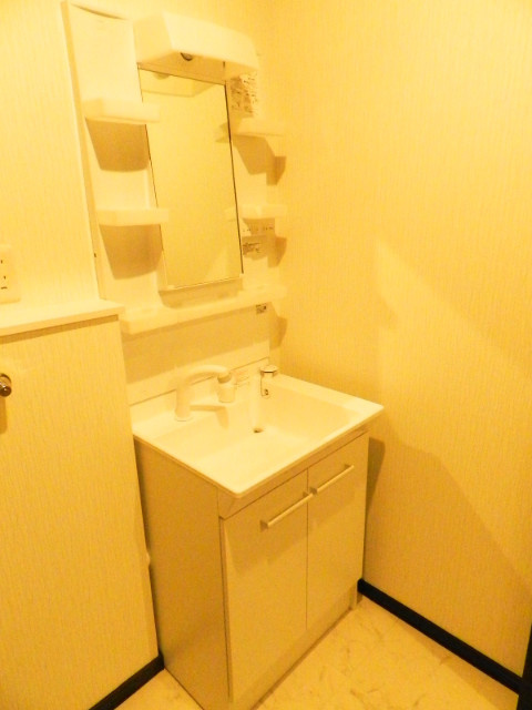マンションプレビアの洗面所