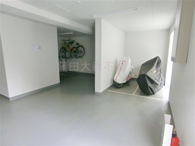 ガリシア矢口渡のその他共用部分|駐輪場バイク置き場