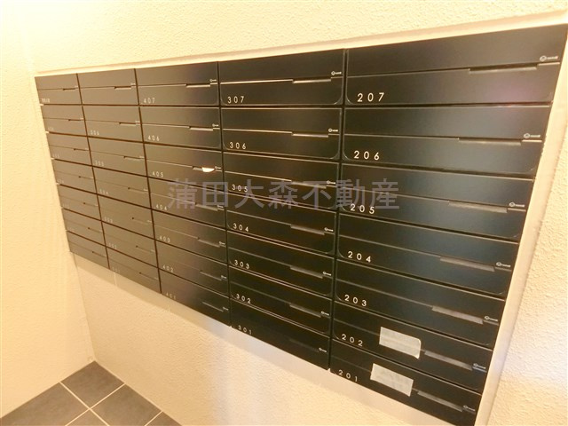 ガリシア矢口渡のエントランス