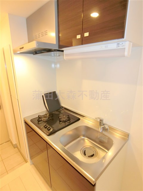 ガリシア矢口渡のキッチン|2口ガスシステムキッチン