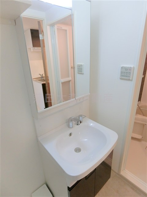 ガリシア矢口渡の洗面所|独立洗面台